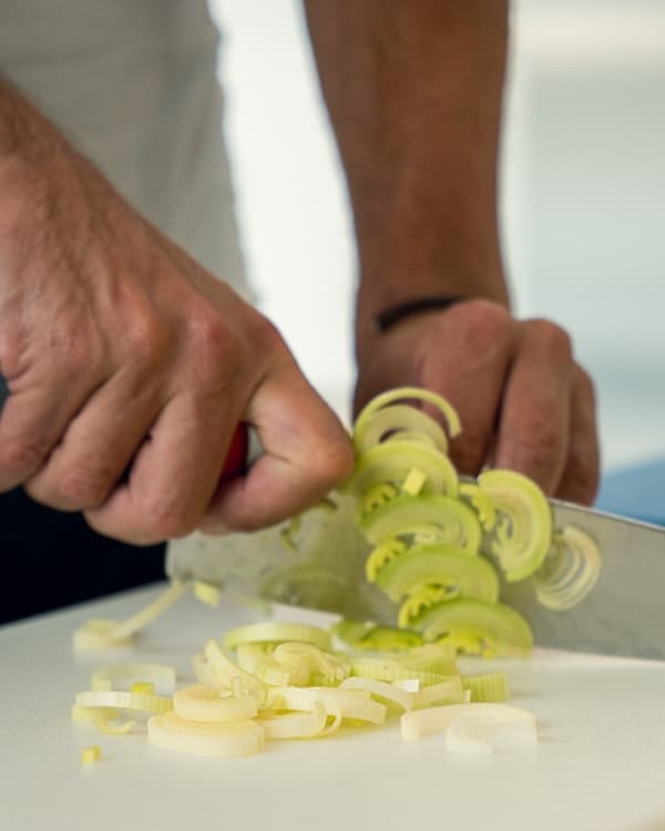 Ingredienti freschi in laboratorio